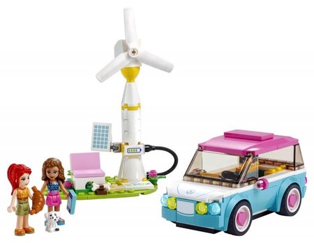 LEGO Friends 41443 Olivia a jej elektrick auto
