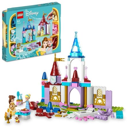 LEGO Disney 43219 Kreatvne hrady pre princezn