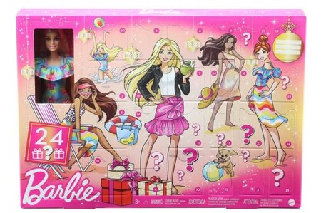 Mattel Barbie adventn kalendr