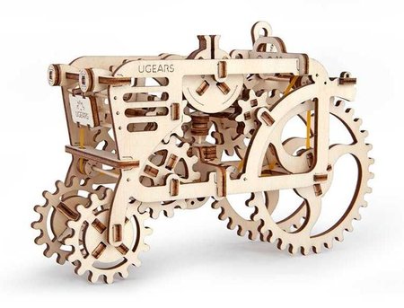 Ugears 3D dreven mechanick puzzle Traktor