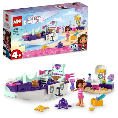 LEGO Gabbys Dollhouse 10786 Gbi a Ryboka na luxusnej lodi