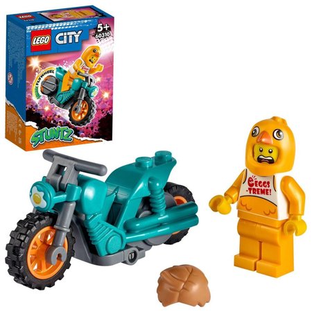 LEGO City 60310 Kaskadrska motorka s kuraom
