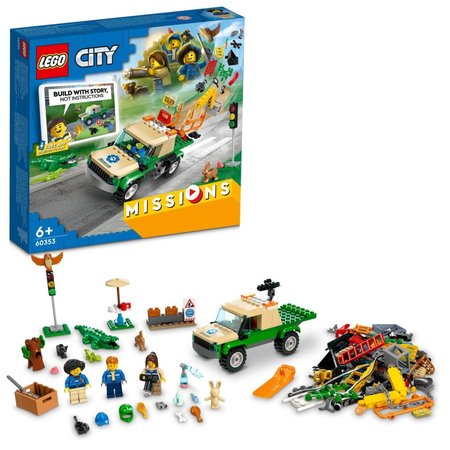 LEGO City 60353 Zchrann misie v divoine