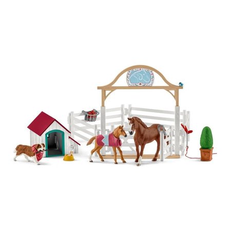 Schleich 42458 Nvteva kon, Hannah so samicou Ruby