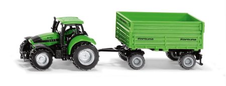 SIKU Blister 1606 Traktor DEUTZ-FAHR s prvesom Fortuna