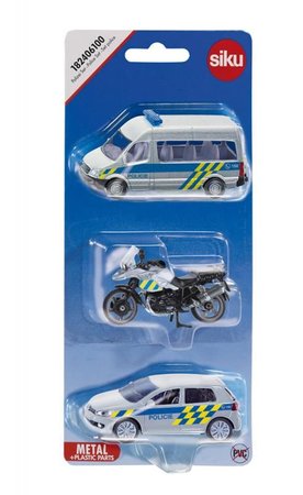 SIKU set policajn set 3 aut esk verzia