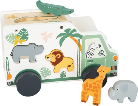 Autko Small Foot Safari s vlokou