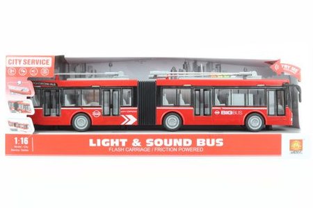 Lamps Trolejbus kbov erven na batrie