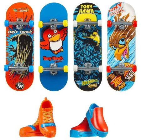 Mattel Hot Wheels Fingerboard 4ks a topnky JBX57