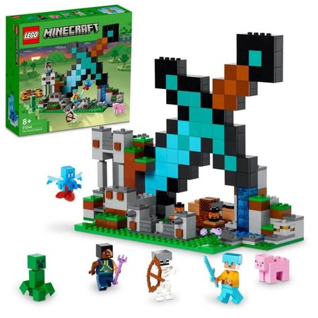 LEGO® Minecraft™ 21244 Rytierska základňa