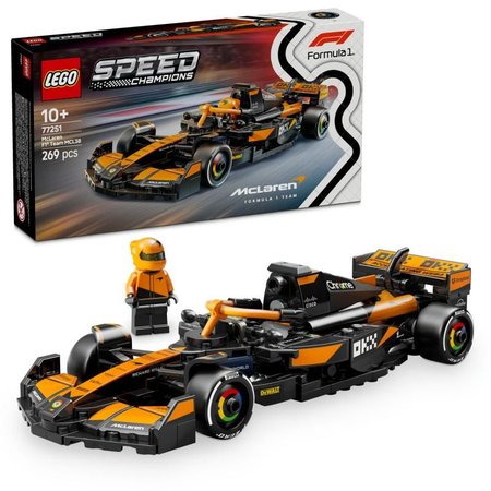 LEGO Speed Champions 77251 Pretekrske auto McLaren F1 Team MCL38