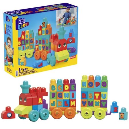 Mega Bloks vlik s psmenami