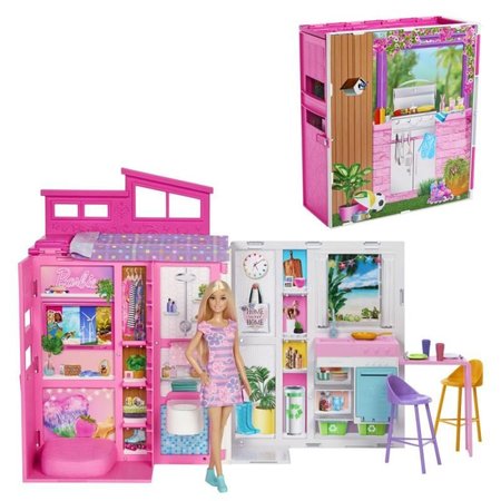 Barbie domek s bbikou