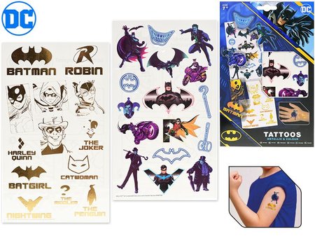 Batman sada tetovania 2listy