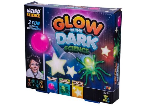 Glow in the dark - sada pokusov v krabike