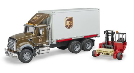 Bruder 2828 MACK Granit UPS s vysokozdvinm vozkom