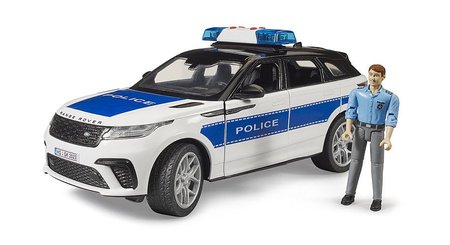 BRUDER 2890 Policajn vozidlo Range Rover s policajtom