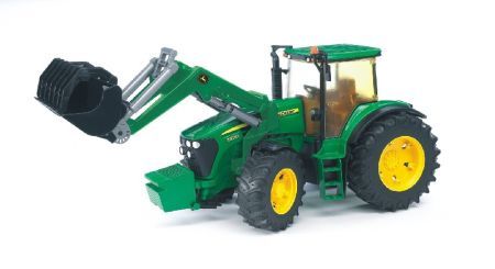 Bruder 3051 Traktor John Deere + eln naklada