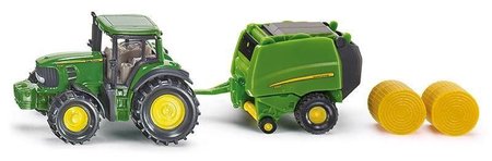 SIKU Blister - Traktor John Deere s lisom