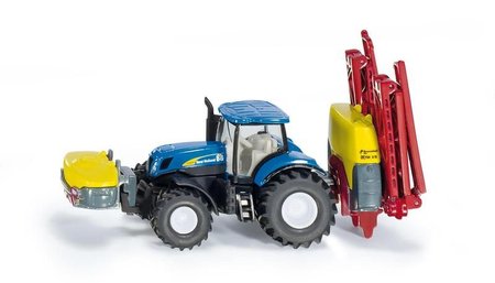 SIKU Farmer Traktor New Holland s postrekovaom
