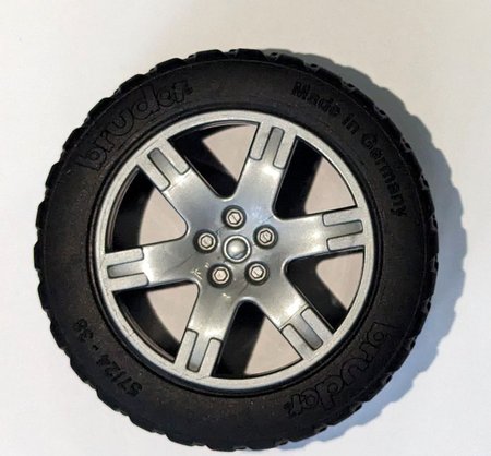 BRUDER 42564 ND Nhradn koleso pre Land Rover Defender 2592, 2593