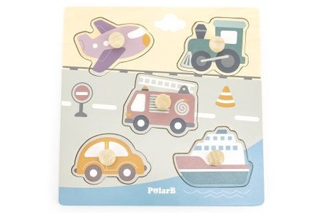 Viga Dreven puzzle - vozidl