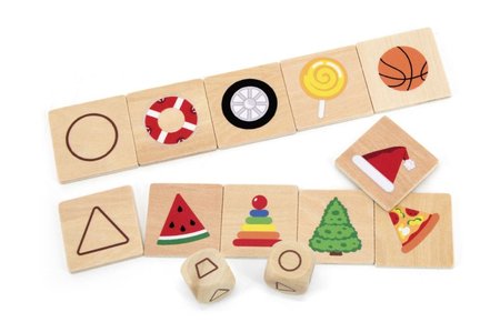 Viga Dreven puzzle - Tvary