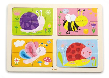 Viga Hmyzie puzzle 4v1