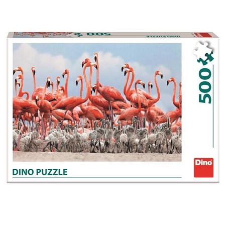 Dino puzzle 500 Plameniaci