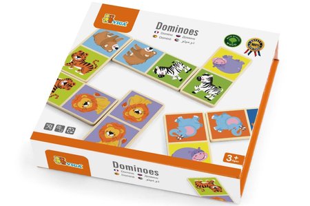 Lamps Dreven domino - divok zvierat