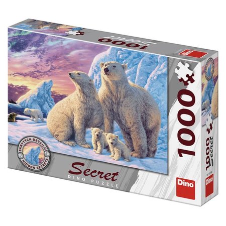Dino Ľadové medvede 1000 tajná zbierka puzzle