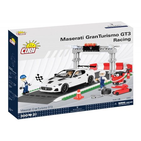 Cobi 24567 Maserati GranTurismo GT3 Racing, 1 : 35, 300 k, 2 f