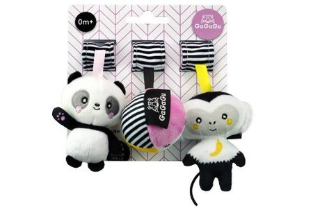 GaGaGu Zvesn plyov hraka Opica Panda Lopta