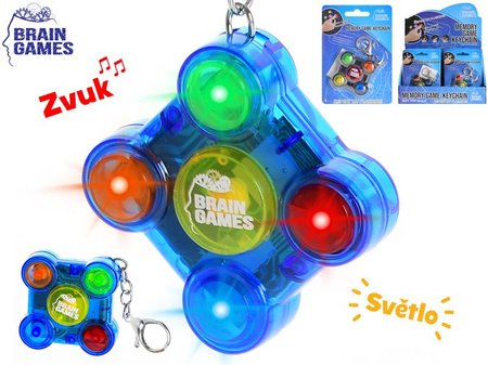 Brain Games kenka/pamov hra na batrie so svetlom a zvukom
