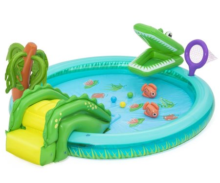 Bestway 53166 Hracie centrum Krokodl 224 x 181 x 72 cm