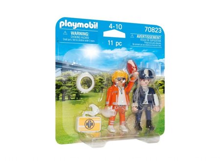 Playmobil 70823 Pohotovostn lekr a policajtka