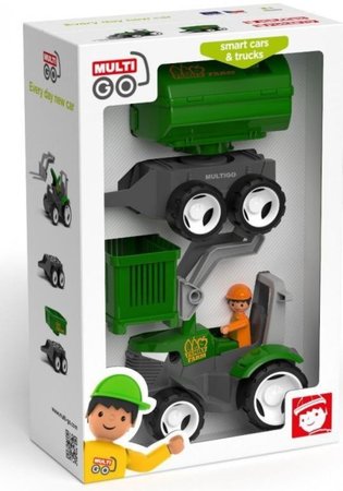 MultiGO Farma sada 2+1 - figrka Igrek farmr s traktorom