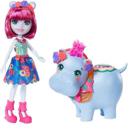 Mattel Enchantimals Hedda Hroch Vek bbika so zvieratkom