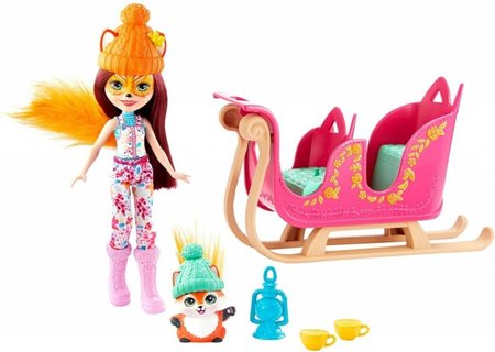 Mattel Enchantimals Zimn sane Hern sprava GJX31