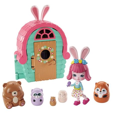 Mattel Enchantimals Najlep priatelia Tajn prstav Bree Krliia chalpka