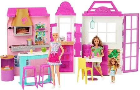 Mattel Barbie Reštaurácia s bábikou hracia súprava