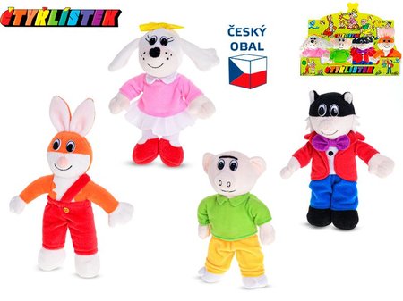 tvorlstok plyov 16cm stojaci 4druhy