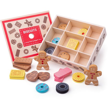 Bigjigs Toys Box s drevenmi suienkami