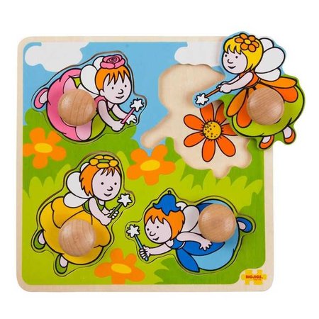 Bigjigs Toys Vkladacie puzzle vly
