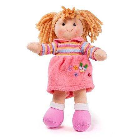 Bigjigs Toys Ltkov bbika Jenny 28 cm