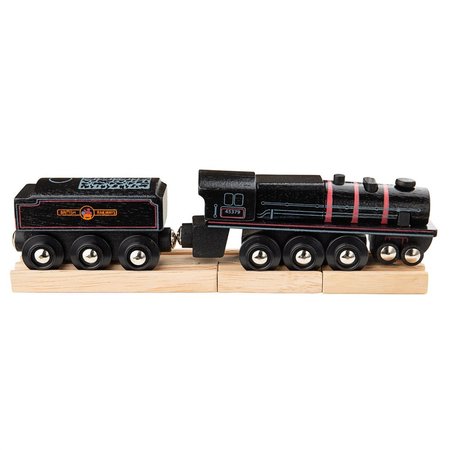 Bigjigs Rail Dreven replika lokomotvy Black 5 engine