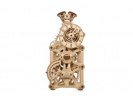 Ugears 3D dreven mechanick puzzle Hodiny motora