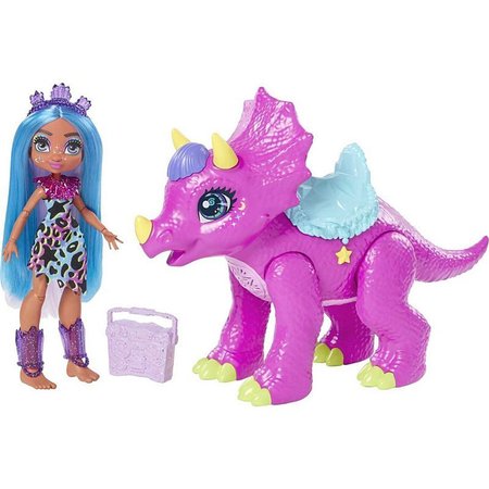 Mattel Cave Club Teila prty bbika s dino zvieratkom