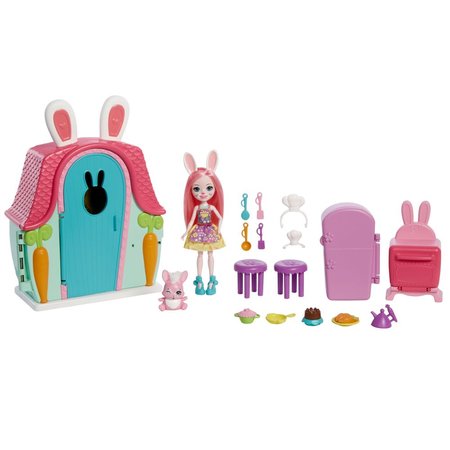 Mattel Enchantimals Zvieratká Bree Bunny a Twist