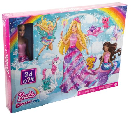 Mattel Barbie Rozprvkov adventn kalendr